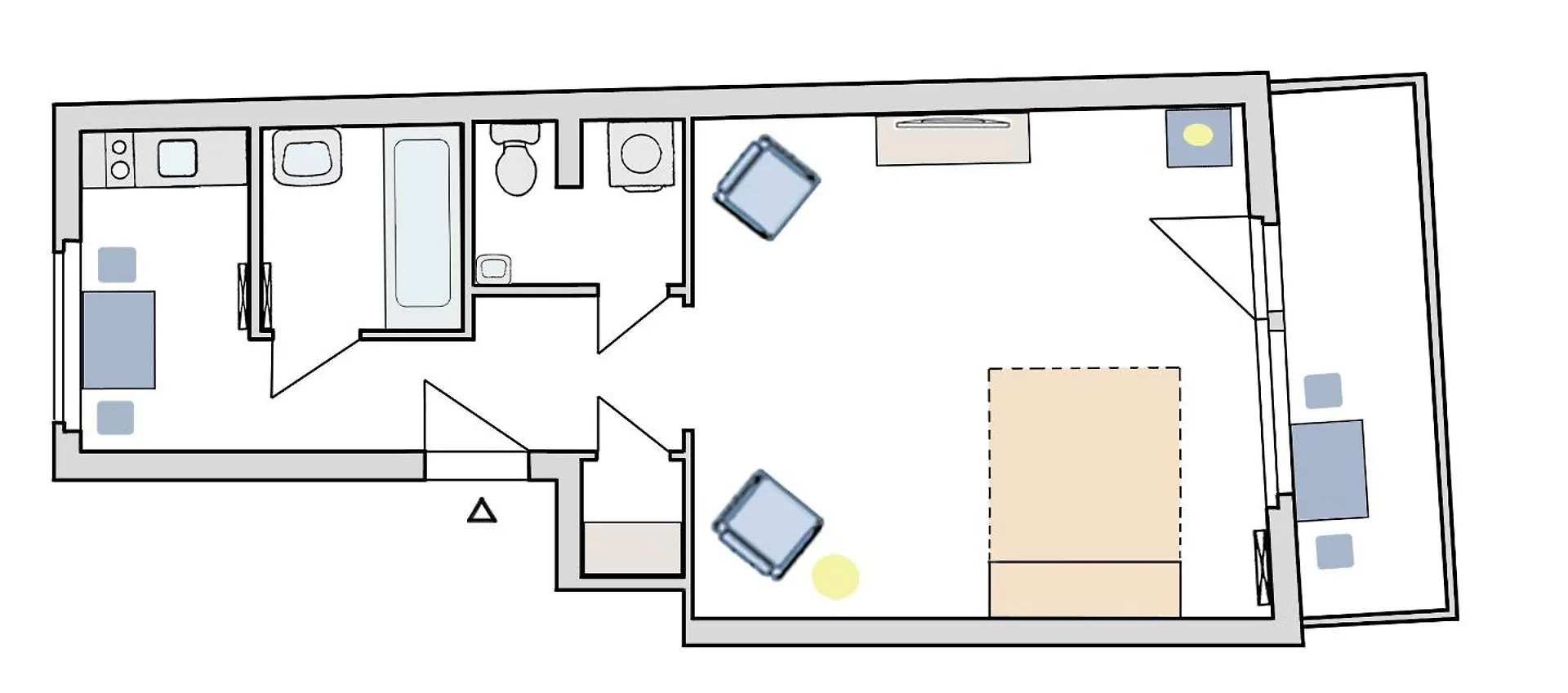 Studio-Apartment Augarten Vienna 0*,
